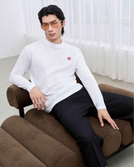 S2 Long-Sleeve Textured Ribbed T-Shirt
