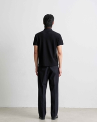 Bilble Wide-Leg Pleated Denim Trousers