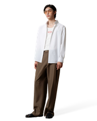 Ain Tonal Embroidered Shirt