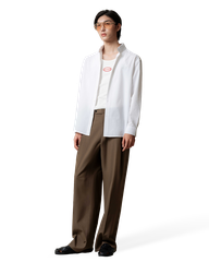 Ain Tonal Embroidered Shirt