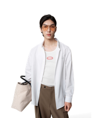 Ain Tonal Embroidered Shirt