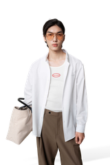 Ain Tonal Embroidered Shirt