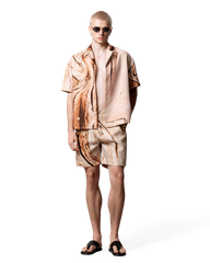 Buzz Woodgrain Print Shirt