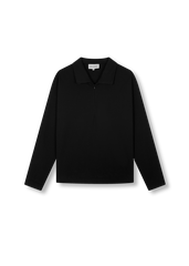 Jib Long-Sleeve Zip-neck Tee
