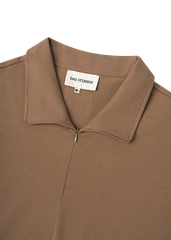 Jib Long-Sleeve Zip-neck Tee