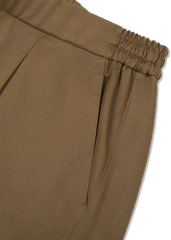 Tan Drawstring Shorts