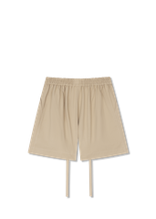 Tan Drawstring Shorts