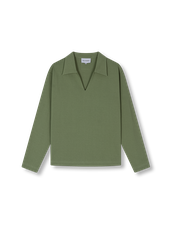 Vee Long-Sleeve V-Notch Tee