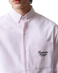 Thiin Embroidered Letter Pattern Shirt