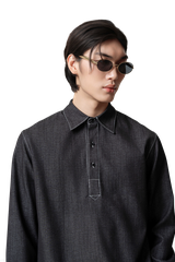 Rise Denim Set Shirt