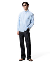 Thiin Embroidered Letter Pattern Shirt