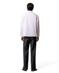 Thiin Embroidered Letter Pattern Shirt