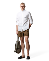 Thiin Embroidered Letter Pattern Shirt