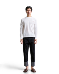S2 Long-Sleeve Textured Ribbed T-Shirt