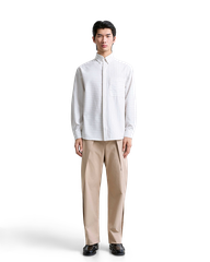 Liam Striped Pocket Long-Sleeve Shirt