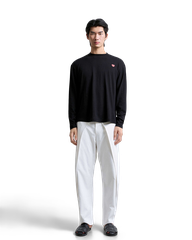 S2 Long-Sleeve Textured Ribbed T-Shirt