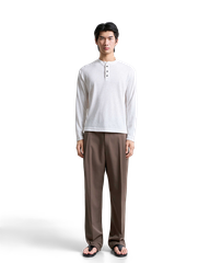 Henley Long-Sleeve Henley T-Shirt