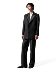 Ylas Fringed Silk Lapel Jacket