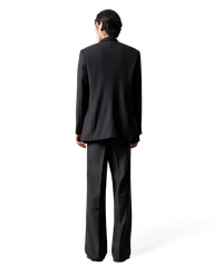 Ylas Fringed Silk Lapel Jacket