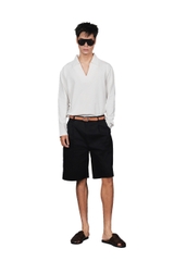 Vee Long-Sleeve V-Notch Tee