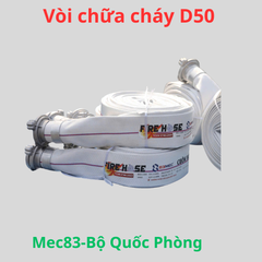 Vòi Chữa Cháy D50-Mex83-Bộ Quốc Phòng