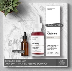 [The Ordinary]  AHA 30% + BHA 2% Peeling Solution