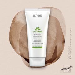 Gel rửa mặt dịu nhẹ Babe Stop AKN Purifying Cleansing Gel