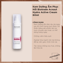 Kem Dưỡng Ẩm Phục Hồi Biotrade Acnaut Hydro Active Cream 60ml