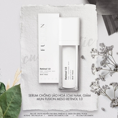 Tinh chất chống lão hoá loại nám Fusion Meso Retinol 1.0%