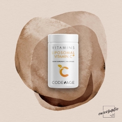 Viên uống bổ sung Vitamin C chống oxi hoá Codeage Liposomal Vitamin C+ 180 Viên