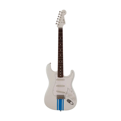Guitar Điện Fender 2023 Collection Made In Japan Traditional 60s Stratocaster SSS, Olympic White / Blue Stripes