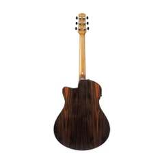 Đàn Guitar Acoustic Ibanez AAM70CE Transparent Charcoal Burst Low, Natural Open