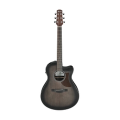 Đàn Guitar Acoustic Ibanez AAM70CE Transparent Charcoal Burst Low, Natural Open