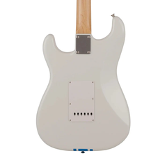 Guitar Điện Fender 2023 Collection Made In Japan Traditional 60s Stratocaster SSS, Olympic White / Blue Stripes