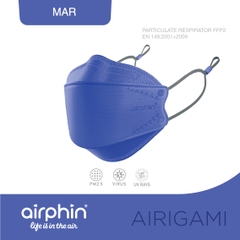 [Airphin] Khẩu Trang Bảo Hộ Airigami- Khẩu Trang Chống Bụi Mịn- Pollution Mask [Xanh Suốt]