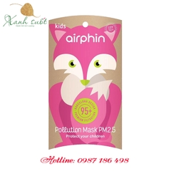[Airphin] Khẩu trang trẻ em Airphin- Khẩu trang chống bụi mịn PM 2.5