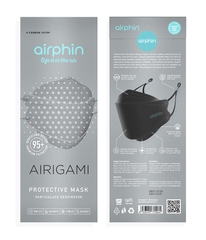 [Airphin] Khẩu Trang Bảo Hộ Airigami- Khẩu Trang Chống Bụi Mịn- Pollution Mask [Xanh Suốt]