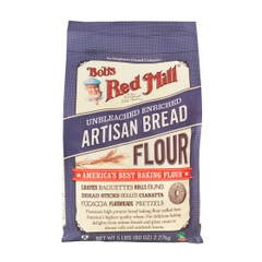 [Bob's Red Mill] Bột Làm Bánh Mỳ Artisan 13- Làm Bánh Mỳ, Giàu Dinh Dưỡng, Độ Nở Cao- Artisan Bread Flour [Xanh Suốt]