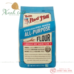 [Bob's Red Mill] Bột Mì Đa Dụng Hữu Cơ Số 11- Organic Purpose Enrich Flour [Xanh Suốt]