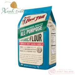 [Bob's Red Mill] Bột Mì Đa Dụng Hữu Cơ Số 11- Organic Purpose Enrich Flour [Xanh Suốt]