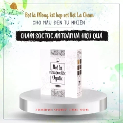 Bột lá nhuộm tóc Ogatic- Màu đen