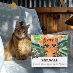 [Catfee] Cát Vệ Sinh- Cát Cà Phê- Cát Mèo Tái Chế Từ Bã Cà Phê- Natural Cat Litter [Xanh Suốt]