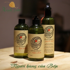 [Fuwa3e] Nước Rửa Chén Bát Tự Nhiên - Natural Dishwashing Liquid [Xanh Suốt]