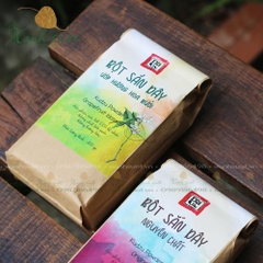 [Dã Vị] Bột Sắn Dây Ướp Hoa Bưởi- Sánh Dẻo, Thơm Ngon- Kudzu Powder Grapefruit Blossom [Xanh Suốt]