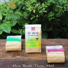[Dã Vị] Bột Sắn Dây Ướp Hoa Bưởi- Sánh Dẻo, Thơm Ngon- Kudzu Powder Grapefruit Blossom [Xanh Suốt]