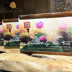 [Dã Vị] Trà Sen Sấy Nguyên Bông- Traditional Lotus Green Tea  [Xanh Suốt]
