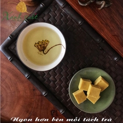 [Dragon Kỳ Anh] Bánh Đậu Xanh Sầu Riêng 150g- Durian Mung Beans Cake [Xanh Suốt]
