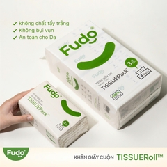 [Fudo] Giấy Tre- 100% Sợi Tre, Không Tẩy- Bamboo Tissue [Xanh Suốt]