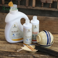 [Fuwa3e] Nước Giặt Sinh Học  Hữu Cơ- Natural Laundry Detergent [Xanh Suốt]
