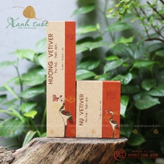 [Hương Hồng Hạc] Hương Vetiver Thiền Định Đặc Biệt- Nhang Sạch, Không Đậu Tàn [Xanh Suốt]